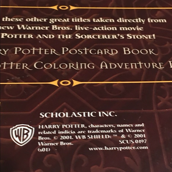 Poster Book Harry Potter +The Sorcerer's Stone 9" x 12" Pull Out Posters - Picture 8 of 12